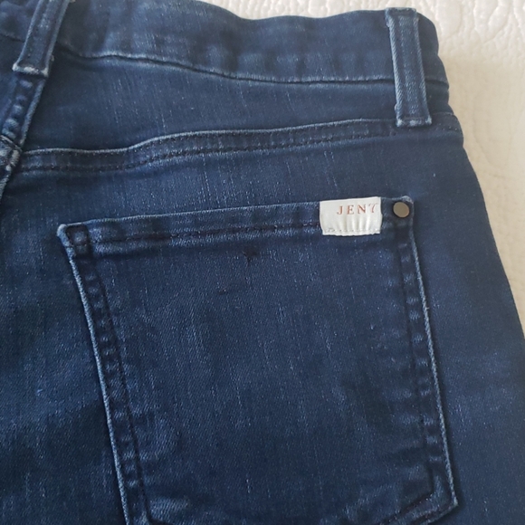 Jen7 by 7 For All Mankind Roll Cuff Denim Shorts - Picture 3 of 13